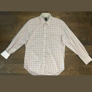 TAILORBYRD COLLECTION Window Pane Flip Cuff